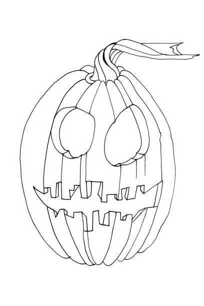 万圣节南瓜大纲图片下载