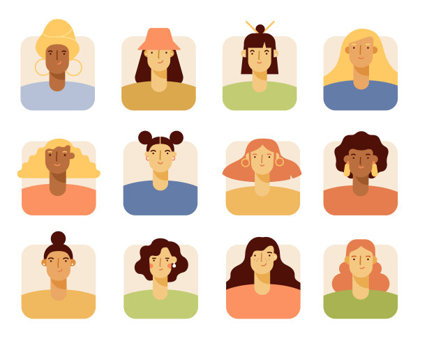 一套女性角色图片下载