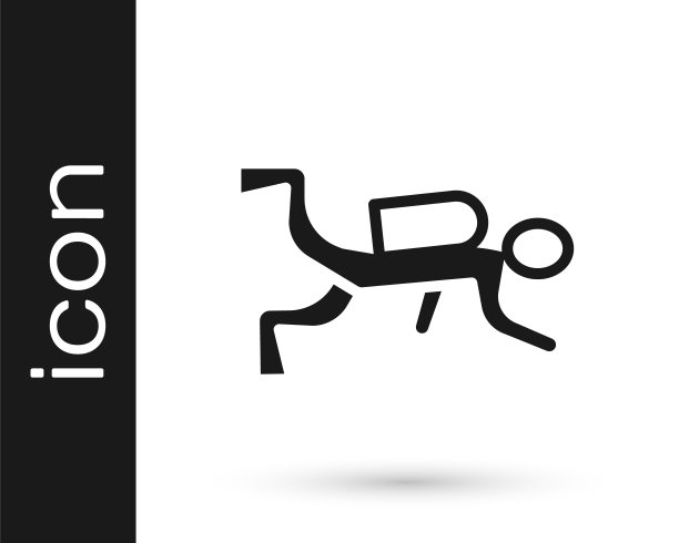 黑色水肺潜水员图标孤立在白色背景。向量图片下载