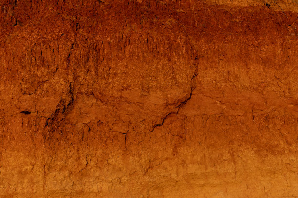 地质学。沙漠景观。全景的砂岩地层，岩石悬崖，沙子。海岸上的沙质悬崖的背景或结构，橙色的石灰岩图片下载