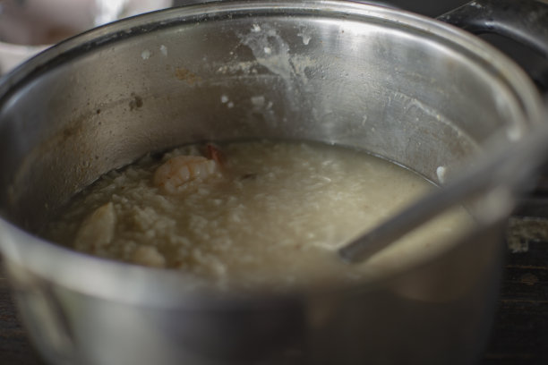 海鲜米饭的特写照片图片下载