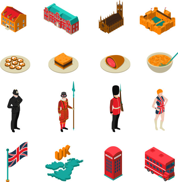 大不列颠等距旅游集图片下载