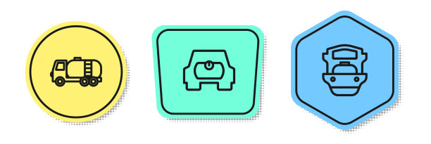 为车辆和卡车设置油罐管路图片下载