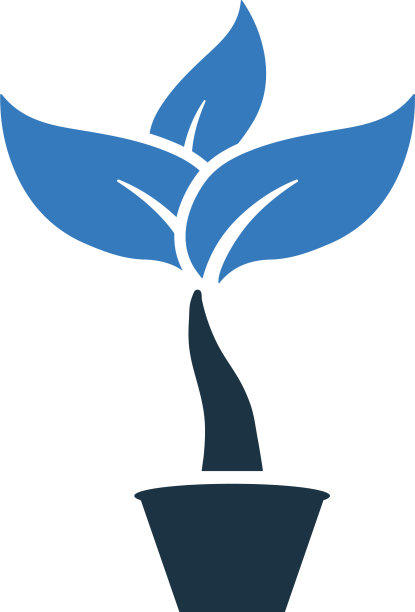 生态植物自然图标简单的编辑设计图片下载