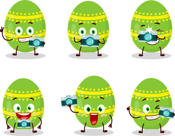 浅绿色的摄影师专业表情图片下载