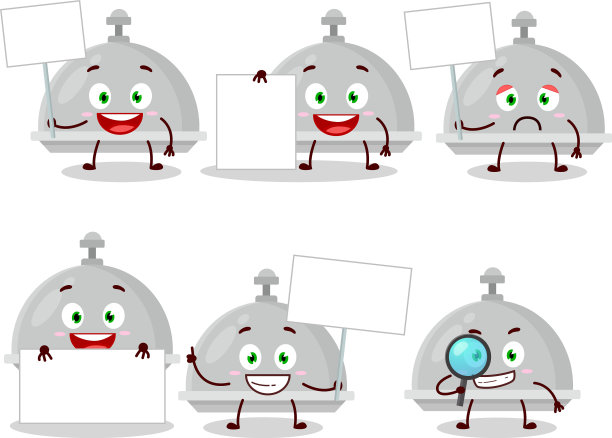 银钟卡通人物带来信息图片下载