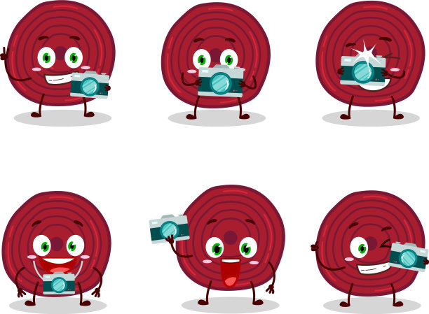 摄影师专业表情符号与切片图片下载