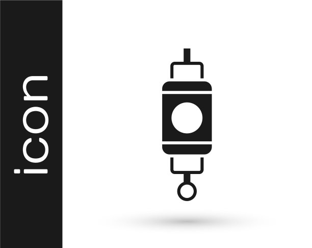 黑色的中国纸灯笼图标孤立在白色上图片下载