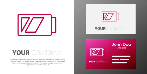 标识线电池为相机图标隔离上图片下载