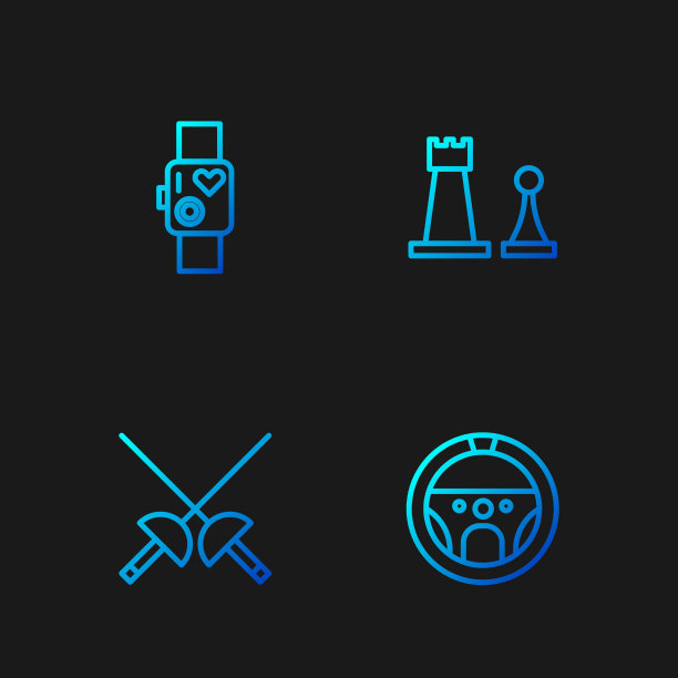 设置行方向盘击剑智能手表图片下载