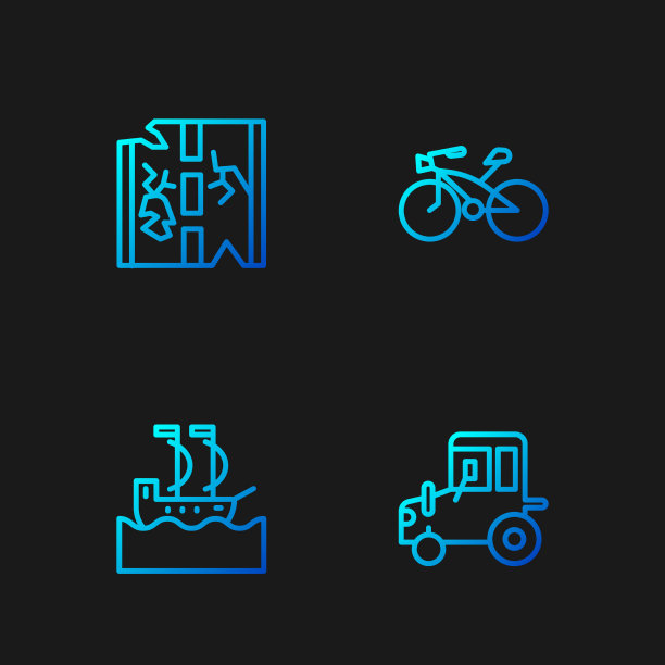 设线，拖拉机，帆船，破路和图片下载