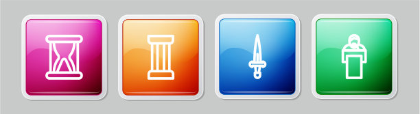 设线古沙漏与沙古柱图片下载