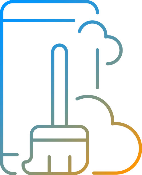 手机内部的灰尘和污垢梯度线性图片下载