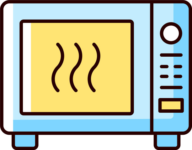 微波RGB彩色图标图片下载
