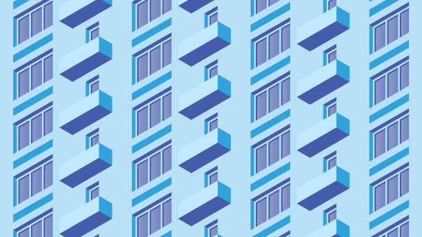 等距建筑立面图片下载