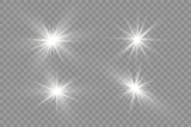 闪亮的星星闪耀的太阳闪烁的尘埃图片下载