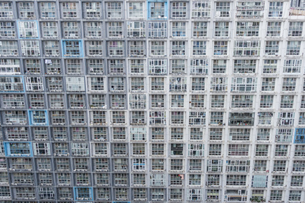 北京拥挤的居民区图片下载