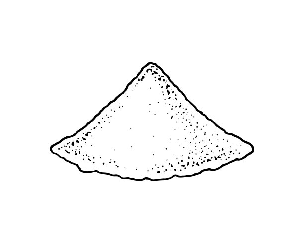 手绘一把盐。矢量插图在素描风格图片下载