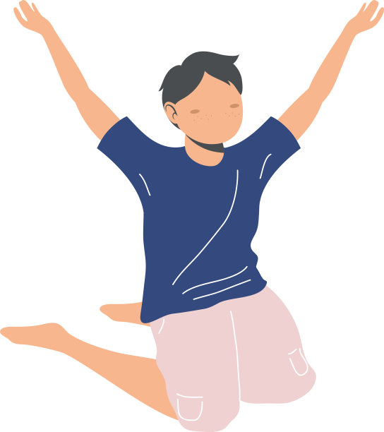 快乐男孩庆祝图片下载