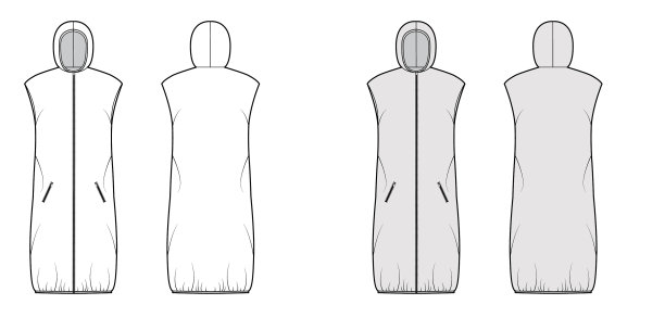 羽绒背心羽绒背心技术时尚图片下载