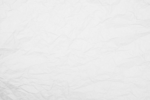 白色再生牛皮纸纹理作为背景。灰色的纸张纹理，旧的复古页或旧报纸的垃圾装饰。图案粗糙的艺术折痕垃圾信。带有文本复制空间的硬纸板。图片下载