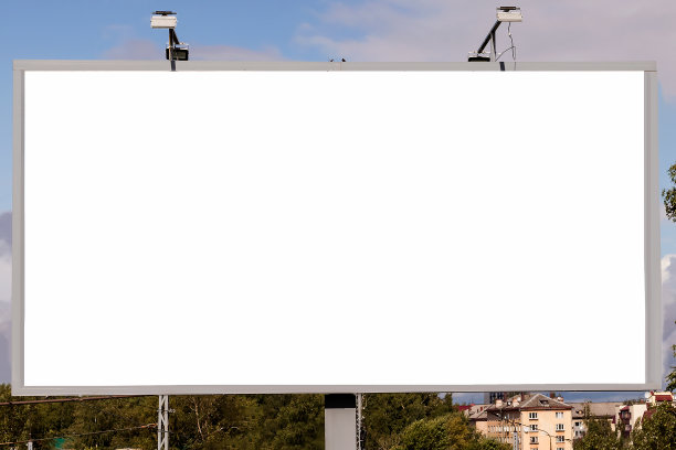 大型广告城市街道广告牌为图像、广告。图片下载