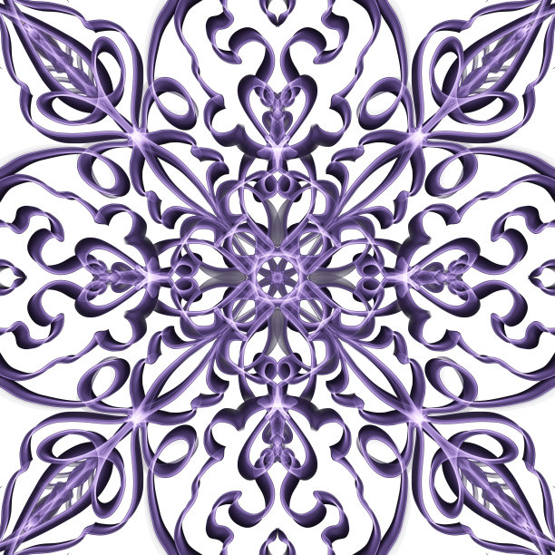 无缝装饰抽象花卉图案图片下载