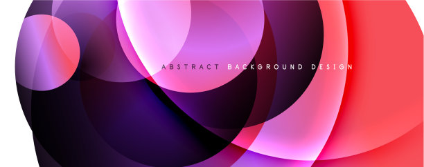 时尚简单的流体颜色梯度抽象图片下载