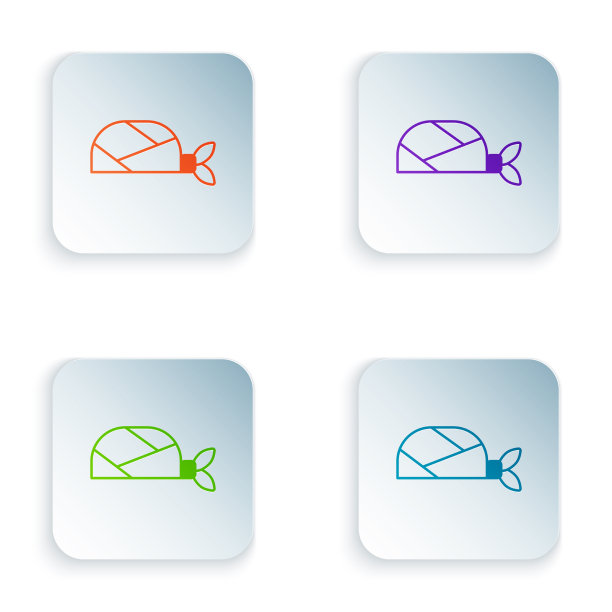 彩色海盗大手帕为头像隔离上图片下载