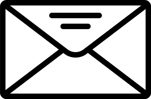 纸信图标轮廓风格图片下载