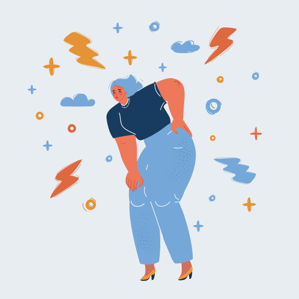 女人backpain图片下载