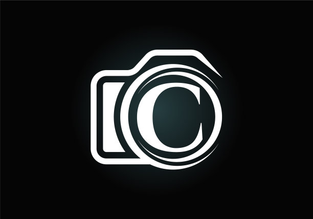 首字母组合字母与照相机图片下载