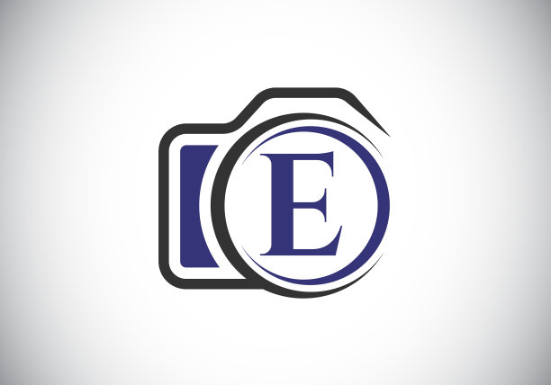 首字母组合字母与照相机图片下载