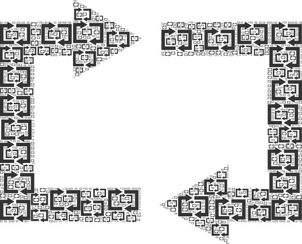 交换箭头递归镶嵌本身项目图片下载