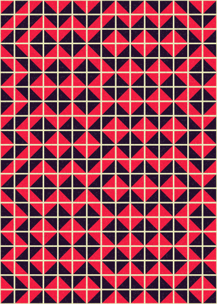 抽象几何图形生成计算艺术插图图片下载