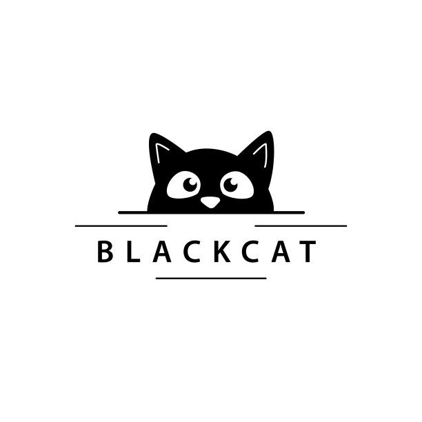 黑猫标志公司酒店图片下载