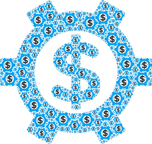 金融环境本身递归马赛克图片下载