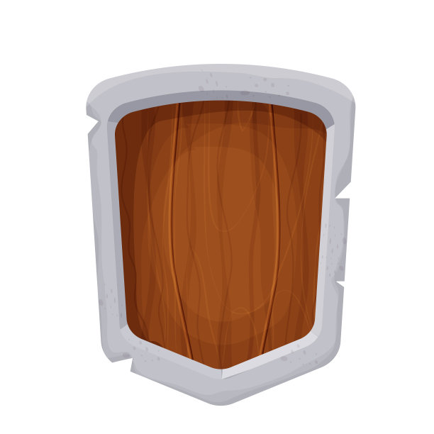 木石盾牌在中世纪的保护中图片下载