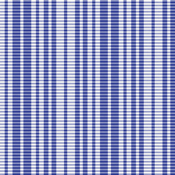 蓝色不对称格子纹理无缝图案图片下载