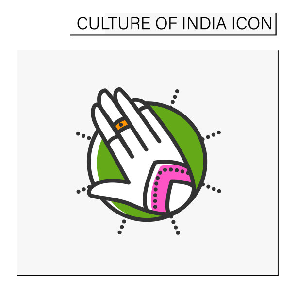 手绘彩色图标图片下载