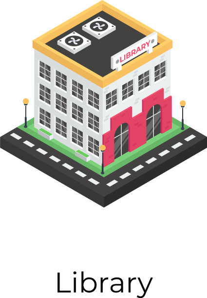 图书馆建筑图片下载