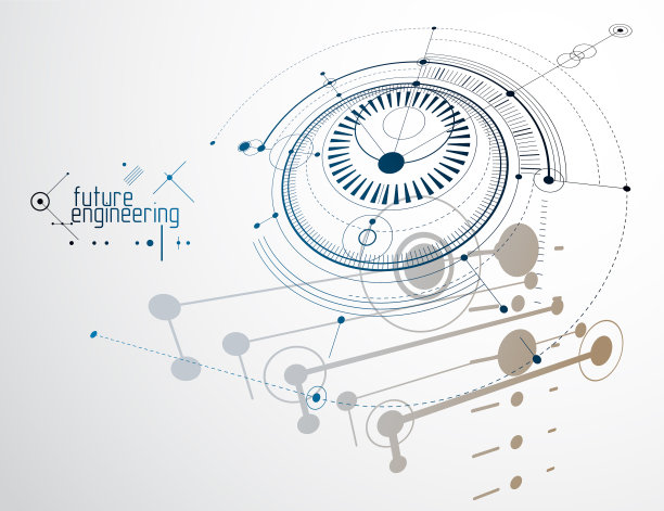 未来抽象技术背景图片下载