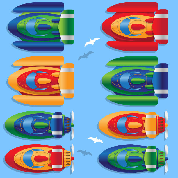 组赛船图片下载