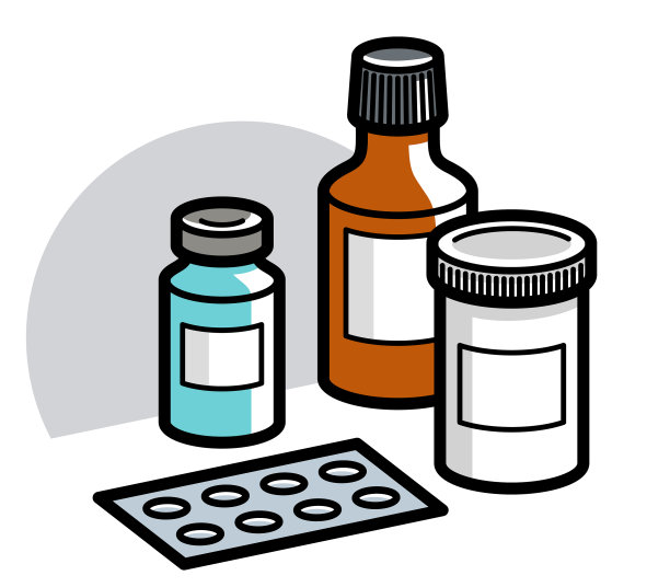 医药主题医药瓶3d图片下载