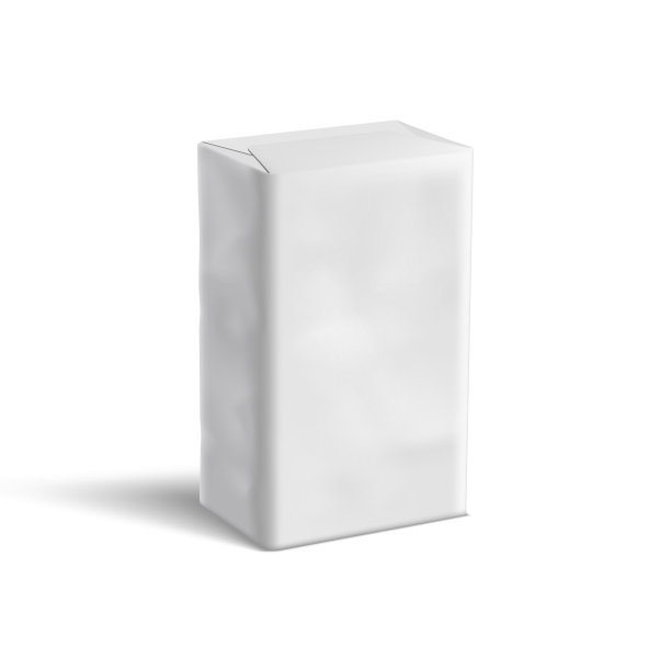 3d空白纸面粉或肥皂包装图片下载