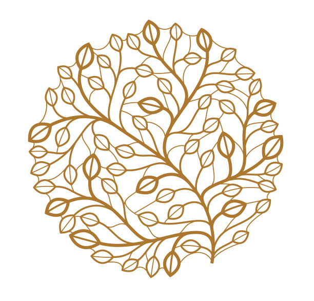 奢华古典风格优雅的花卉象征图片下载