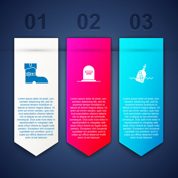 集皮革海盗靴墓碑与撕裂图片下载