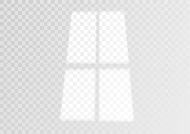 透明叠加窗和百叶窗的阴影图片下载