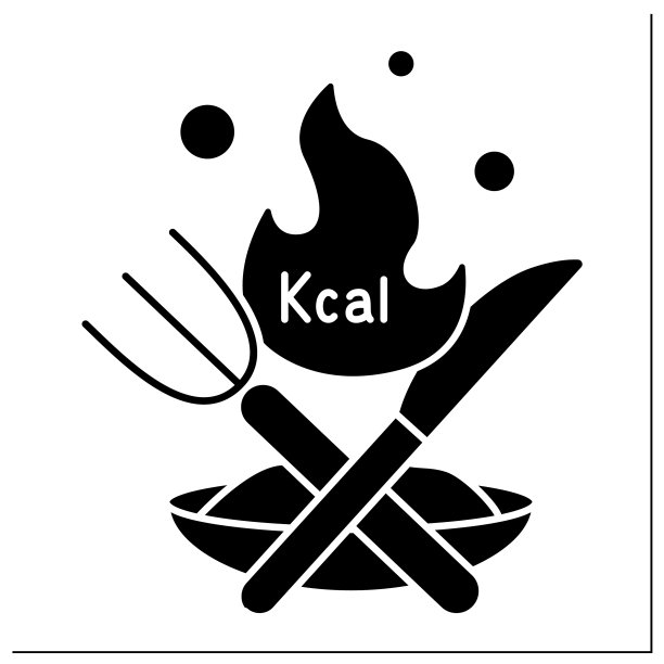 卡路里字形图标图片下载