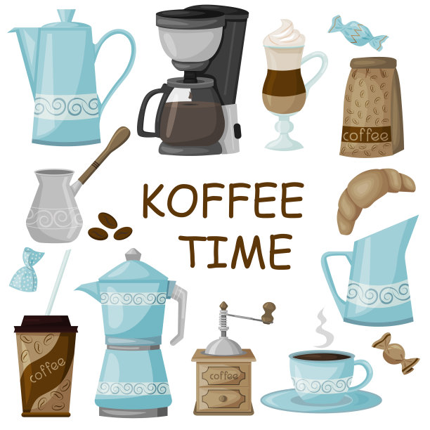 咖啡用具图片下载